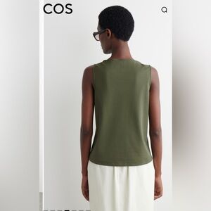 COS Cotton Boatneck Tank